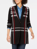 Charter Club Petite Plaid Cardigan Sweater Size PL by Vanessa Jane