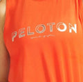 Peloton Womens Active Muscle Orange Tank, Size Medium by Vanessa Jane