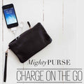 Mighty Purse Genuine Leather 4000mAh Phone Charger Purse By HButler by Vanessa Jane