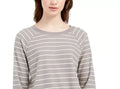 Ultra Flirt Juniors Striped Drawstring-Hem Top by Vanessa Jane