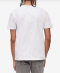 Calvin Klein Mens Chest Stripe T-Shirt Cotton, White, Size XXL by Vanessa Jane