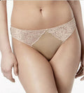 Inc International Concepts Women’s Smooth Lace Thong, Size Large by Vanessa Jane