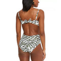 Bar III Hypno Beach Chic Printed Twist-Front One-Piece Swimsuit by Vanessa Jane