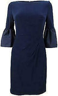 Lauren by Ralph Lauren Women's Bell-Sleeve Dress by Vanessa Jane