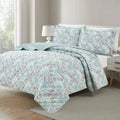 3-Piece Set: Bibb Home Printed Reversible Quilt Set by DailySale