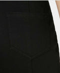 Inc Pull-on Skinny Jeans, Size 2/Black by Vanessa Jane