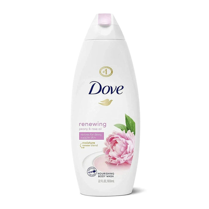 Dove Beauty Renewing Peony & Rose Oil Body Wash - 22 Fl Oz by Pasteur Pharmacy