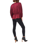 Vince Camuto Peplum Blouse, Size Medium by Vanessa Jane