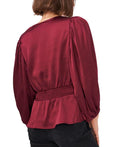 Vince Camuto Peplum Blouse, Size Medium by Vanessa Jane