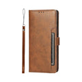 Indy Series Leather Wallet Case - Samsung Galaxy S24 Ultra by Zerodamage Sahara Case LLC