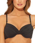 Bleu by Rod Beattie Twist Underwire Bikini Top, Size 8 by Vanessa Jane