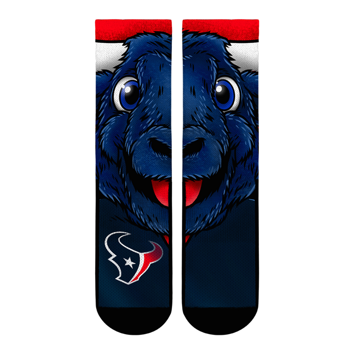 Houston Texans - Split Face Mascot by Rock 'Em Socks