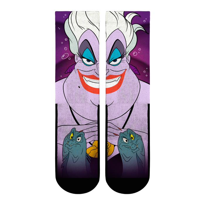 The Little Mermaid - Ursula -Split Face by Rock 'Em Socks