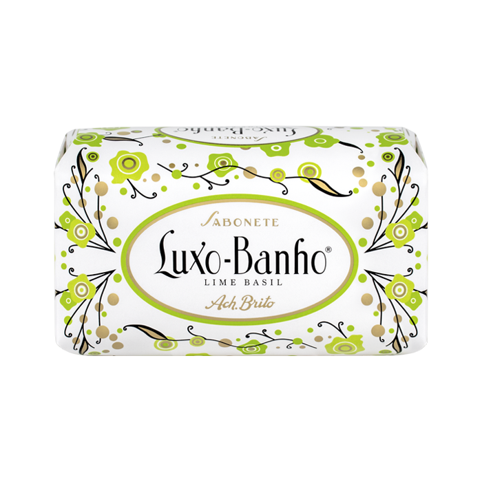 Ach. Brito Lime Basil Luxury Bath Soap 350g by Pasteur Pharmacy