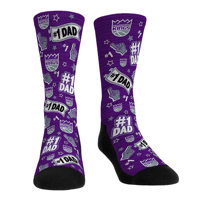 Sacramento Kings - #1 Dad by Rock 'Em Socks