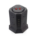 Safemore 8-Outlet Desktop Surge Protector with 4 USB Ports by DailySale