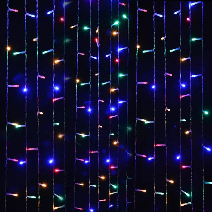 Safety Voltage Operated 300 LED Curtains Light by DailySale