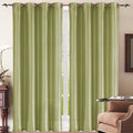 Set of 2: Grommet Curtain Panels - Assorted Colors by DailySale