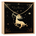 Sagittarius Zodiac Deity Necklace by Dear Ava