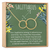 Sagittarius Zodiac Gift Necklace