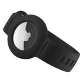 Sahara Black Silicone Wrist Band - Apple AirTag by Zerodamage Sahara Case LLC