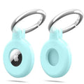 Sahara Glow Blue Silicone Case - Apple AirTag by Zerodamage Sahara Case LLC