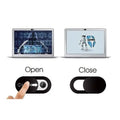 SaharaCase - Anti-Spy Privacy Camera Cover (6-Pack) - Black by Zerodamage Sahara Case LLC