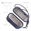 Retro Blue Leather Case - Apple AirPods Pro (1st Generation) by Zerodamage Sahara Case LLC