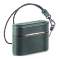 Retro Royal Green Leather Case - Apple AirPods Pro (1st Generation) by Zerodamage Sahara Case LLC