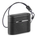 Retro Black Leather Case - Apple AirPods Pro (1st Generation) by Zerodamage Sahara Case LLC
