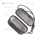 Retro Black Leather Case - Apple AirPods Pro (1st Generation) by Zerodamage Sahara Case LLC