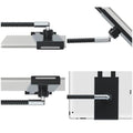 Gooseneck Floor Stand - Most Phones and Tablets from 4.7" up to 11" by Zerodamage Sahara Case LLC