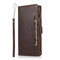 Folio Wallet Brown Vegan Leather Case - Samsung Galaxy S21 Ultra by Zerodamage Sahara Case LLC