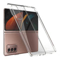 HardShell Case - for Samsung Galaxy Z Fold2 5G (Fold 2 - Clear by Zerodamage Sahara Case LLC