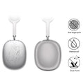 Hybrid-Flex Transparent Black Case - Apple AirPods Max by Zerodamage Sahara Case LLC