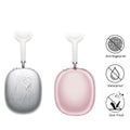 Hybrid-Flex Transparent Pink Case - Apple AirPods Max by Zerodamage Sahara Case LLC