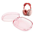 Hybrid-Flex Transparent Pink Case - Apple AirPods Max by Zerodamage Sahara Case LLC