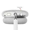 Hybrid-Flex Transparent Sparkle Case - Apple AirPods Max by Zerodamage Sahara Case LLC