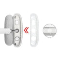 Hybrid-Flex Transparent Sparkle Case - Apple AirPods Max by Zerodamage Sahara Case LLC