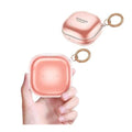 Hybrid Flex Rose Gold Case - Samsung Galaxy Buds Live, Buds Pro, and Buds2 Pro by Zerodamage Sahara Case LLC