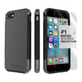 Venture Series Black Gray Case - Apple iPhone SE (2nd and 3rd Generation) by Zerodamage Sahara Case LLC