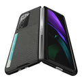 Leather Series Case for Samsung Galaxy Z Fold2 5G (Fold 2 - Gray by Zerodamage Sahara Case LLC