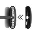 Black Liquid Silicone Cover Case - Apple AirPods Max by Zerodamage Sahara Case LLC