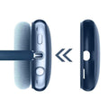 Blue Liquid Silicone Cover Case - Apple AirPods Max by Zerodamage Sahara Case LLC