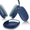Blue Liquid Silicone Cover Case - Apple AirPods Max by Zerodamage Sahara Case LLC