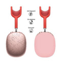 Pink Liquid Silicone Cover Case - Apple AirPods Max by Zerodamage Sahara Case LLC