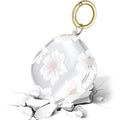Marble Series Clear Hibiscus Case - Samsung Galaxy Buds Live, Buds Pro, and Buds2 Pro by Zerodamage Sahara Case LLC