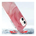 Red Marble Series Case - iPhone 12 mini by Zerodamage Sahara Case LLC