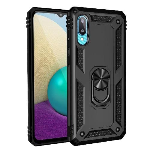 Military Kickstand Case - Samsung Galaxy A02 (2021) by Zerodamage Sahara Case LLC