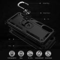 Military Kickstand Case - Samsung Galaxy A02 (2021) by Zerodamage Sahara Case LLC